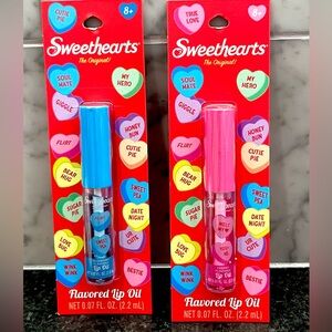 Sweethearts Flavored Lip Oil Cherry & Blueberry